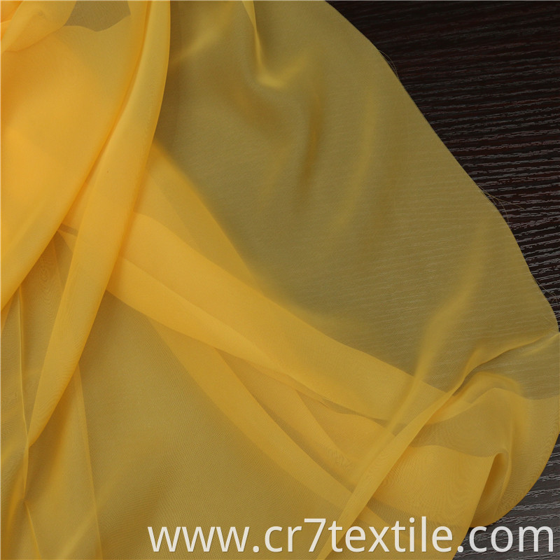 Dyed Yarn Chiffon Fabric